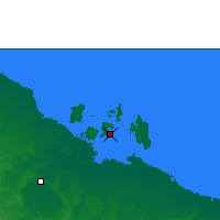 Nearby Forecast Locations - Centre Island - 
