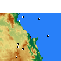 Nearby Forecast Locations - Cairns - 
