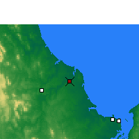 Nearby Forecast Locations - Bundaberg - 