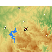 Nearby Forecast Locations - Mudgee Airport - 