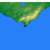 Nearby Forecast Locations - Cape Otway - 