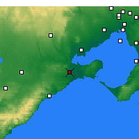 Nearby Forecast Locations - Geelong - 