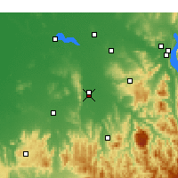 Nearby Forecast Locations - Wangaratta - 