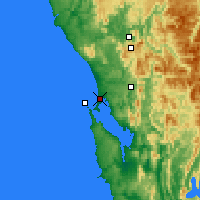 Nearby Forecast Locations - Strahan - 