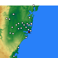 Nearby Forecast Locations - Kurnell - 