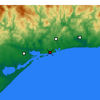Nearby Forecast Locations - Lakes Entrance - 