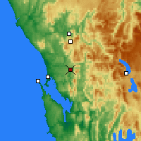 Nearby Forecast Locations - Queenstown - 