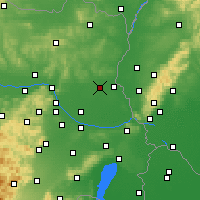 Nearby Forecast Locations - Gänserndorf - 