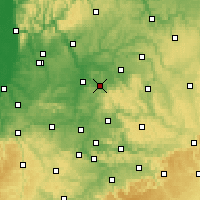 Nearby Forecast Locations - Obersulm - 