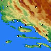 Nearby Forecast Locations - Omiš - 