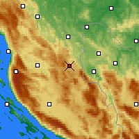 Nearby Forecast Locations - Plitvička Jezera - 