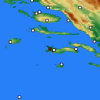 Nearby Forecast Locations - Vela Luka - 