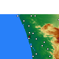 Nearby Forecast Locations - Kodungallur - 