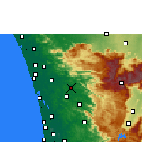Nearby Forecast Locations - Kothamangalam - 