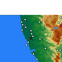 Nearby Forecast Locations - Mavelikkara - 