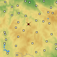 Nearby Forecast Locations - Humpolec - 