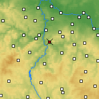 Nearby Forecast Locations - Jílové u Prahy - 