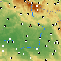 Nearby Forecast Locations - Lázně Bělohrad - 