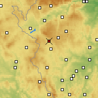 Nearby Forecast Locations - Mariánské Lázně - 