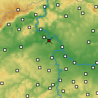 Nearby Forecast Locations - Roudnice nad Labem - 