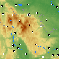 Nearby Forecast Locations - Vrbno pod Pradědem - 