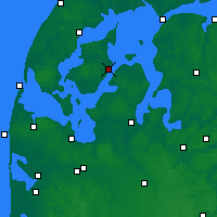 Nearby Forecast Locations - Nykøbing Mors - 