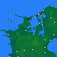 Nearby Forecast Locations - Nykøbing Sjælland - 