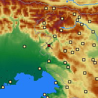 Nearby Forecast Locations - Kanal ob Soči - 