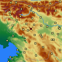 Nearby Forecast Locations - Žiri - 