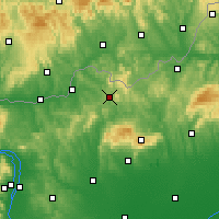 Nearby Forecast Locations - Salgótarján - 