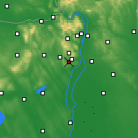 Nearby Forecast Locations - Törökbálint - 
