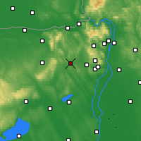 Nearby Forecast Locations - Bicske - 