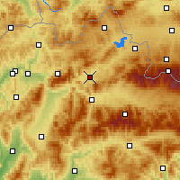 Nearby Forecast Locations - Dolný Kubín - 