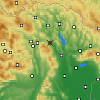 Nearby Forecast Locations - Hanušovce nad Topľou - 
