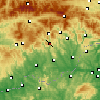 Nearby Forecast Locations - Hnúšťa - 