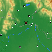 Nearby Forecast Locations - Kráľovský Chlmec - 