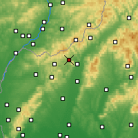 Nearby Forecast Locations - Stará Turá - 