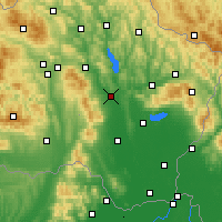 Nearby Forecast Locations - Vranov nad Topľou - 