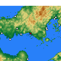 Nearby Forecast Locations - Shūnan - 