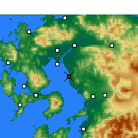 Nearby Forecast Locations - Ōmuta - 