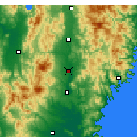 Nearby Forecast Locations - Ōshū - 