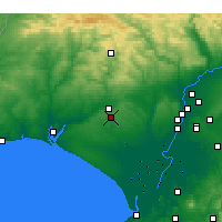 Nearby Forecast Locations - Bollullos Par del Condado - 
