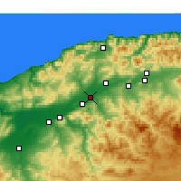 Nearby Forecast Locations - Oued Sly - 
