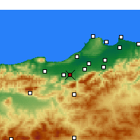 Nearby Forecast Locations - Mouzaïa - 