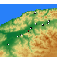 Nearby Forecast Locations - Boukadir - 