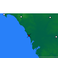 Nearby Forecast Locations - Joal-Fadiouth - 