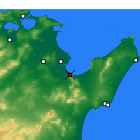 Nearby Forecast Locations - Hammam-Lif - 