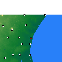 Nearby Forecast Locations - Pondicherry - 