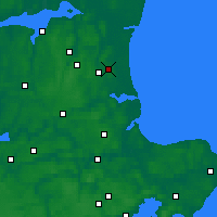 Nearby Forecast Locations - Bælum - 