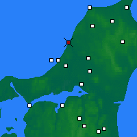 Nearby Forecast Locations - Løkken - 